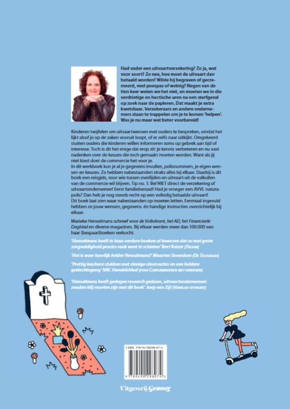 Achterkant van Laat je niet kisten door de commercie WERKBOEK