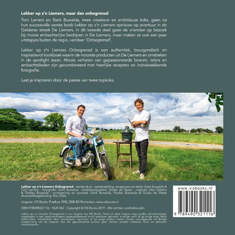 Achterkant van Lekker op z'n Liemers onbegrensd