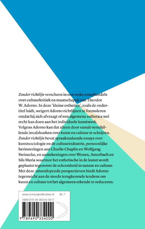 Achterkant van Zonder richtlijn