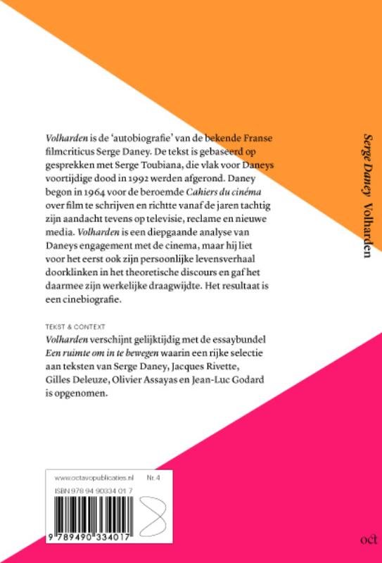 Achterkant van Volharden