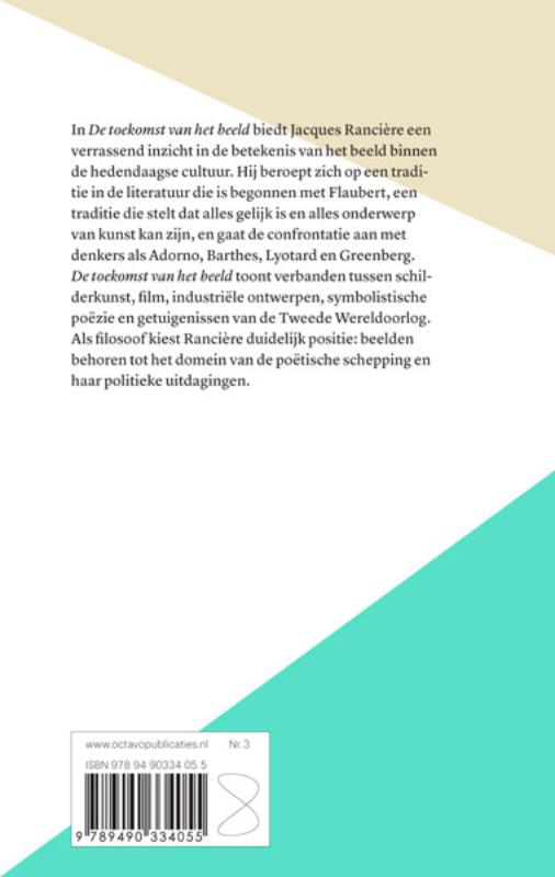 Achterkant van De toekomst van het beeld