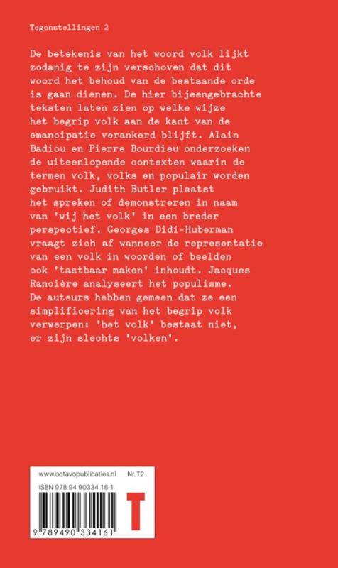 Achterkant van Wat is een volk?