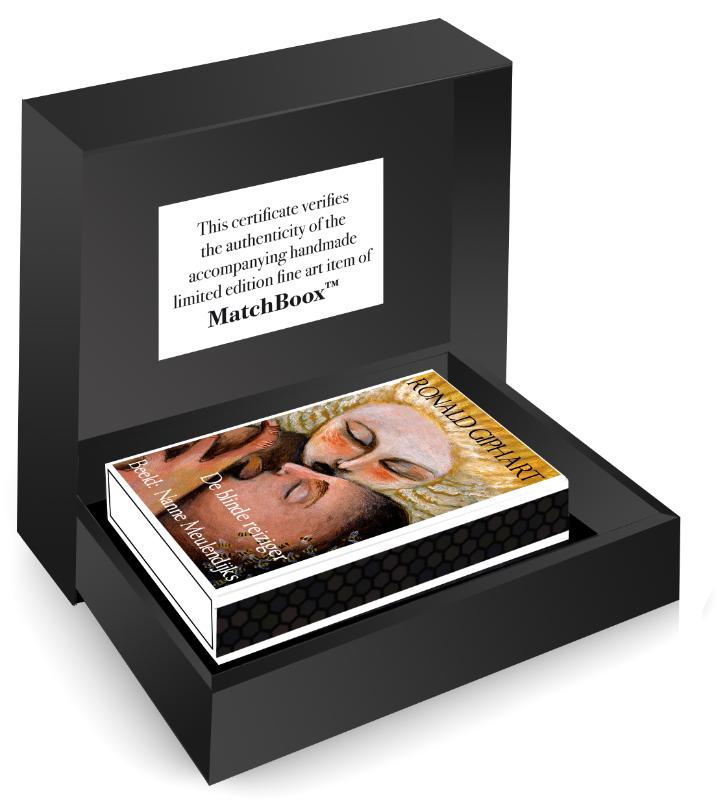 Achterkant van De Blinde Reiziger