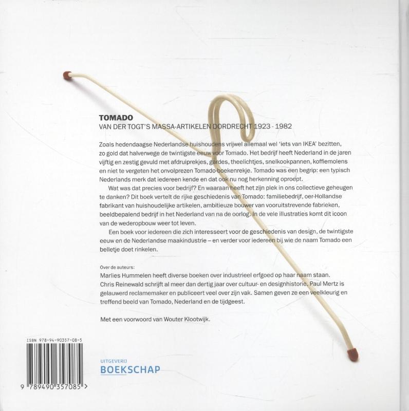 Achterkant van Tomado