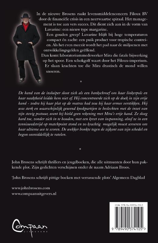 Achterkant van Project Luvarine