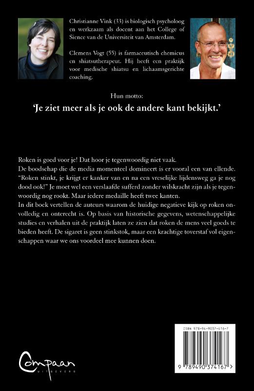 Achterkant van Holy Smoke
