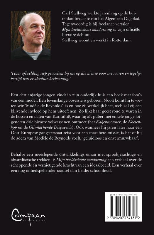 Achterkant van Mijn beeldschone aandoening