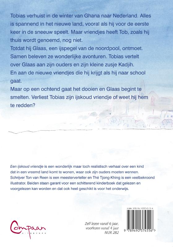 Achterkant van Een ijskoud vriendje