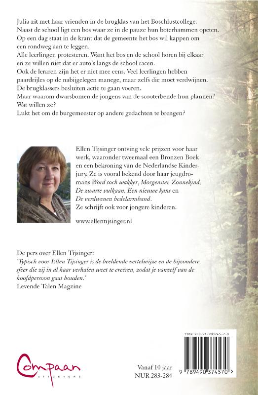 Achterkant van Brugklas in actie