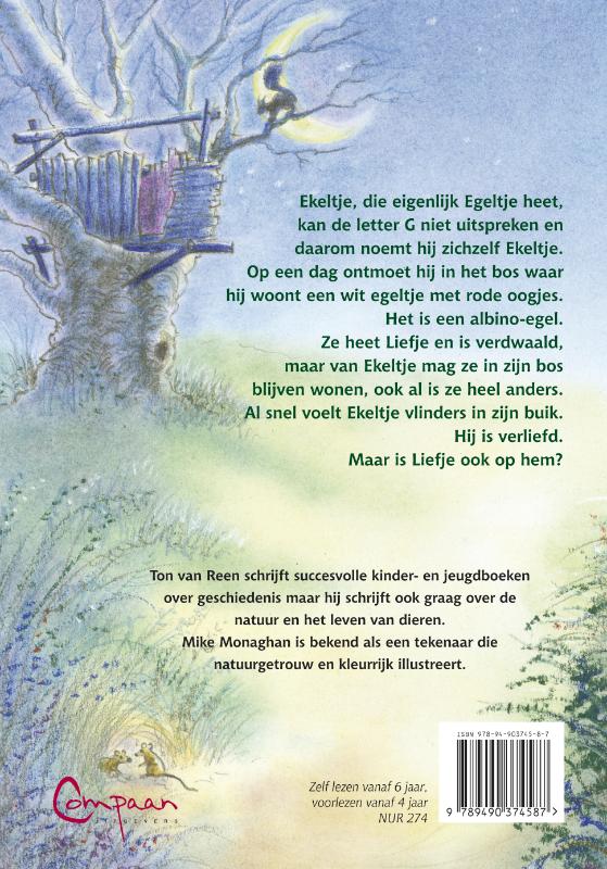 Achterkant van Ekeltje en Liefje