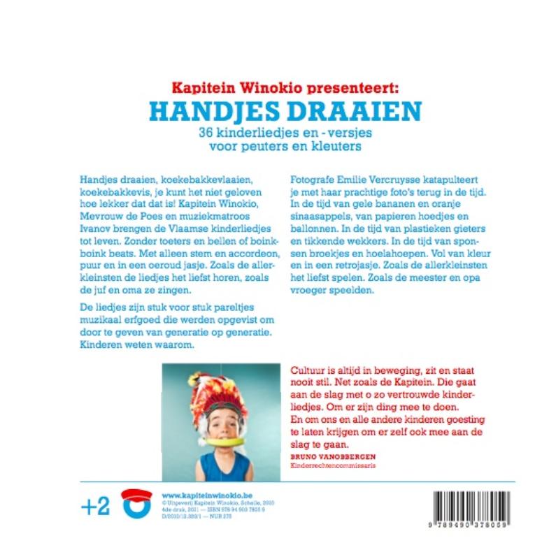 Achterkant van Handjes draaien