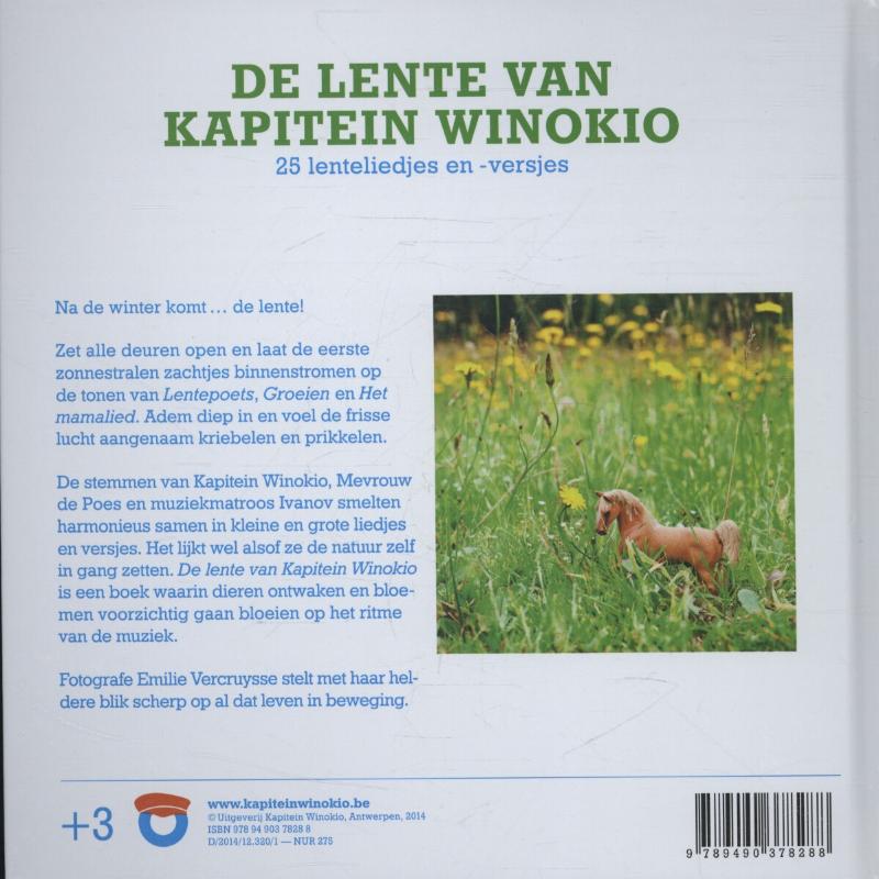 Achterkant van De lente van kapitein Winokio