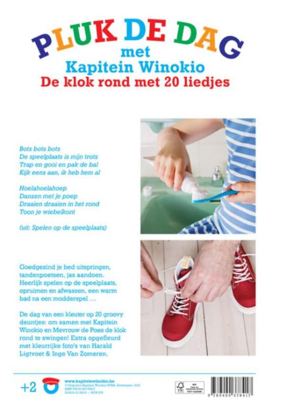 Achterkant van Pluk de dag