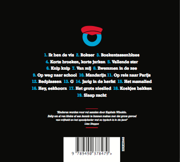 Achterkant van Jazz voor kinderen
