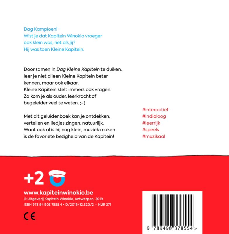 Achterkant van Dag Kleine Kapitein!