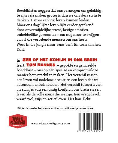 Achterkant van Zen of het konijn in ons brein