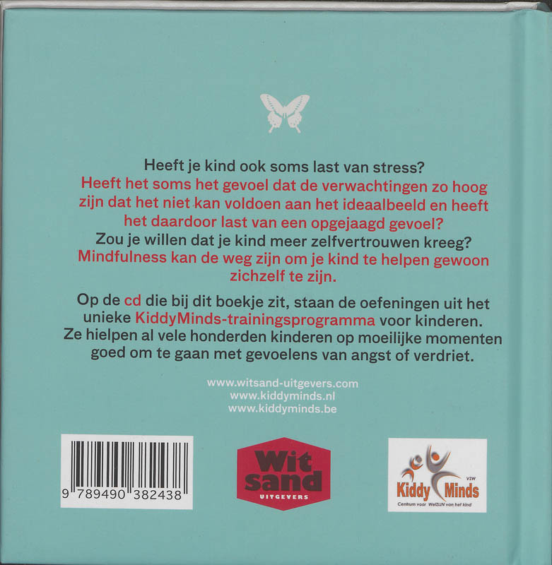 Achterkant van Mindfulness met kinderen