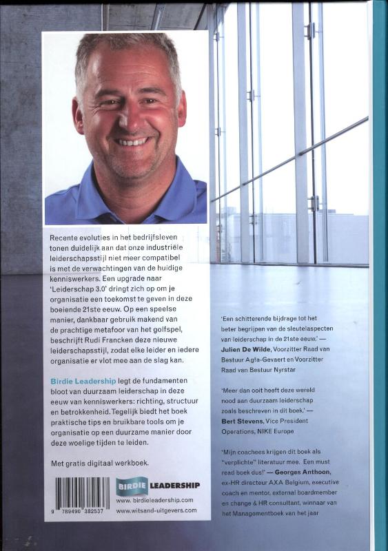 Achterkant van Birdie Leadership