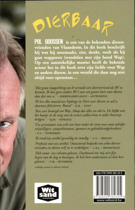 Achterkant van Dierbaar