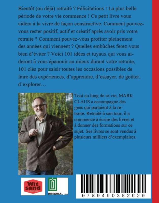 Achterkant van Felicitations, vous tes retraite!