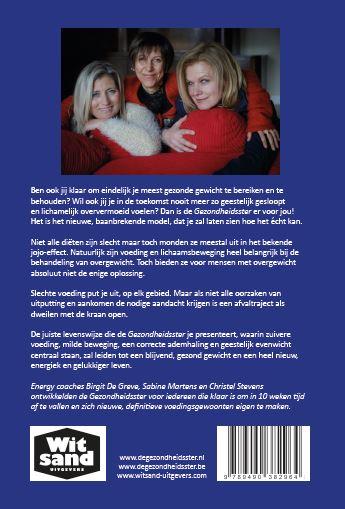 Achterkant van De gezondheidsster