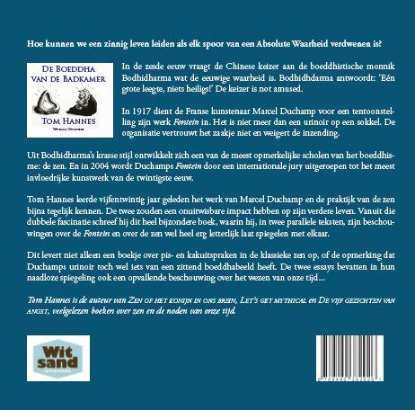 Achterkant van De Boeddha van de badkamer