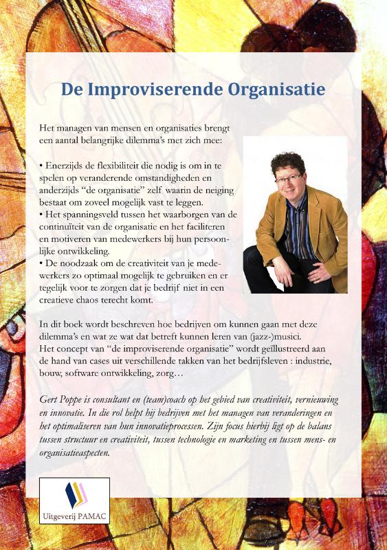 Achterkant van De Improviserende Organisatie