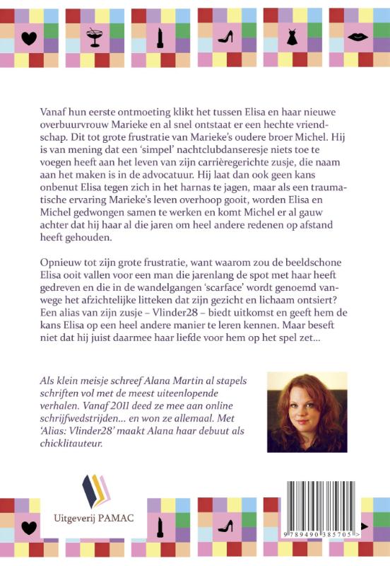 Achterkant van Alias: Vlinder28