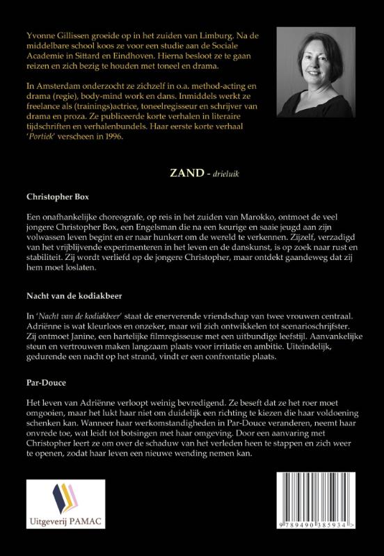 Achterkant van Zand
