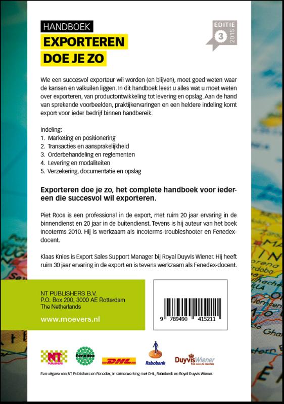 Achterkant van Exporteren doe je zo