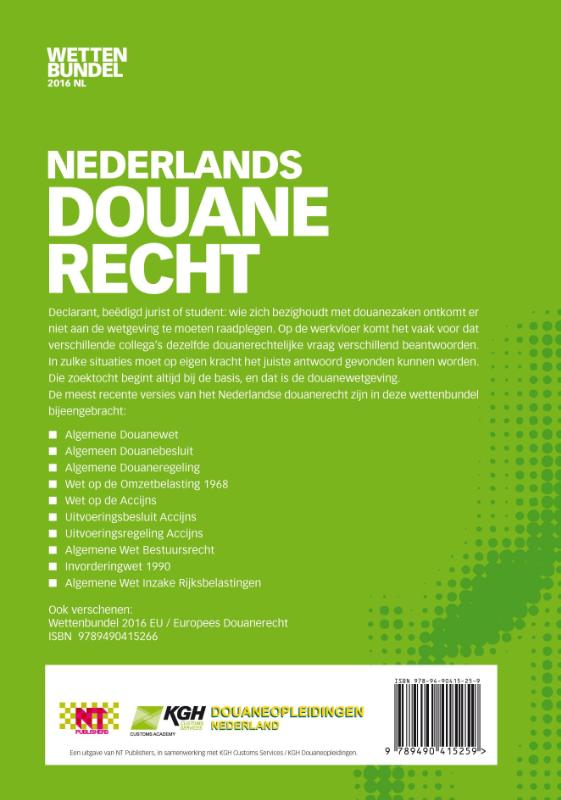 Achterkant van 2016