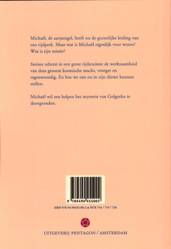 Achterkant van Michael en het mysterie van Golgotha