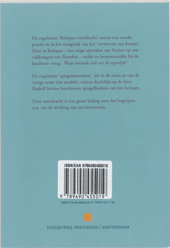 Achterkant van Het gespiegelde ik