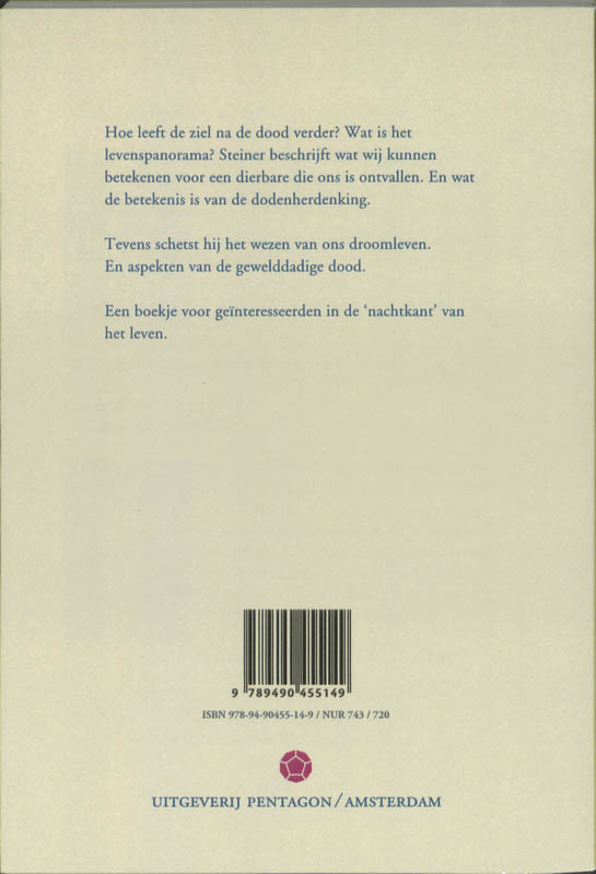 Achterkant van Leven met de doden