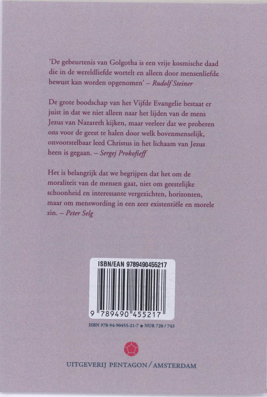 Achterkant van De wederkomst van Christus in het etherische