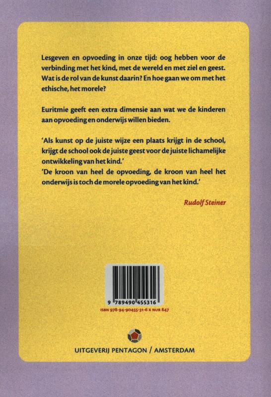 Achterkant van Pedagogie, kunst en moraliteit
