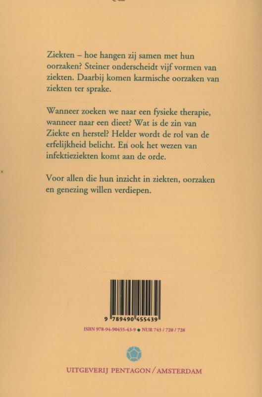 Achterkant van Ziekte en karma