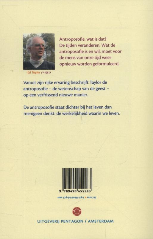 Achterkant van Antroposofie