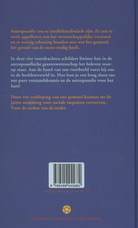 Achterkant van Antroposofie voor het hart