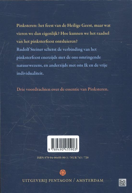 Achterkant van Pinksteren