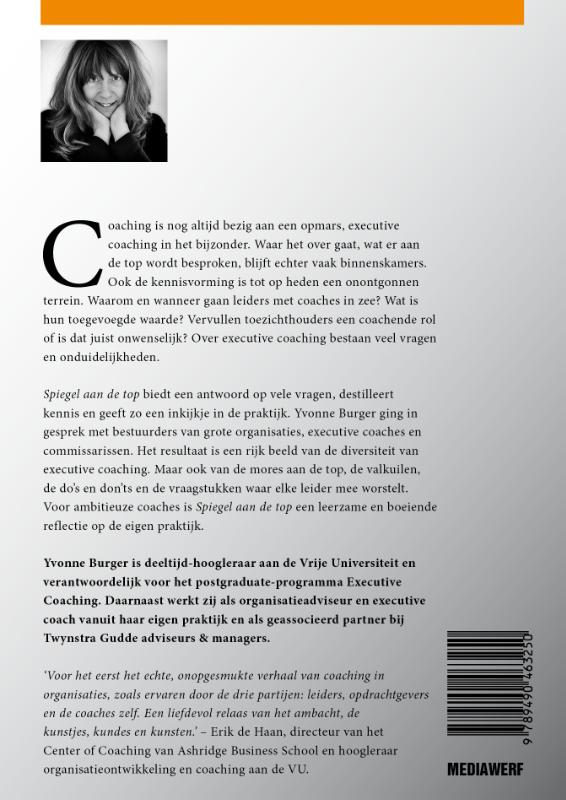 Achterkant van Spiegel aan de top