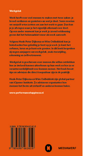 Achterkant van Werkgeluk