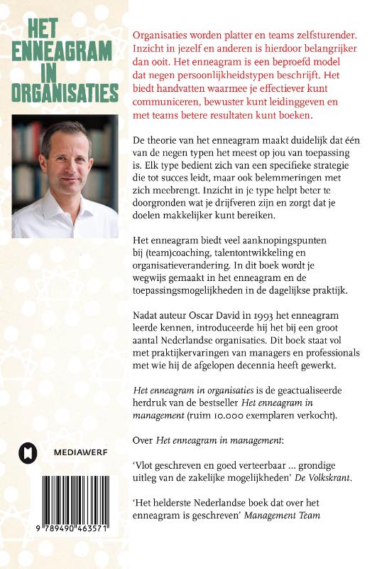 Achterkant van Het enneagram in organisaties