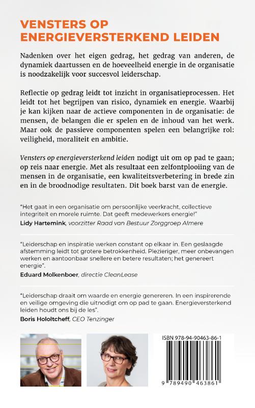 Achterkant van Vensters op energieversterkend leiden