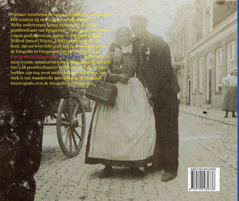 Achterkant van FOTOGRAFIE IN HOOGEVEEN 1875-HEDEN