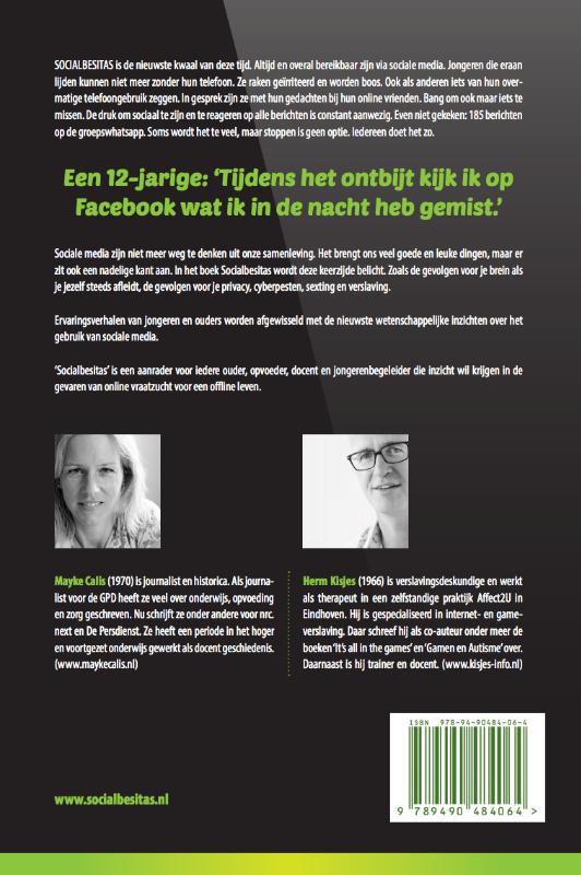 Achterkant van Socialbesitas