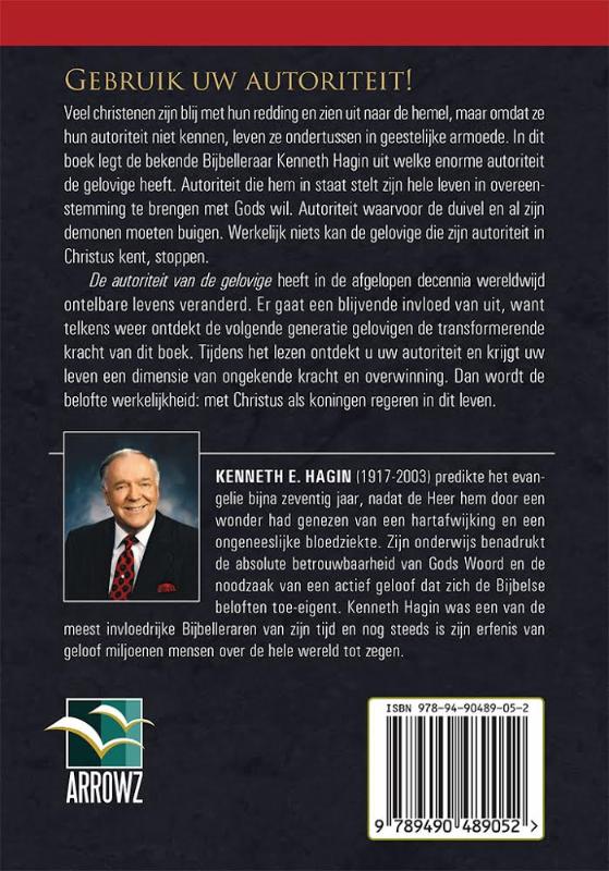 Achterkant van De autoriteit van de gelovige