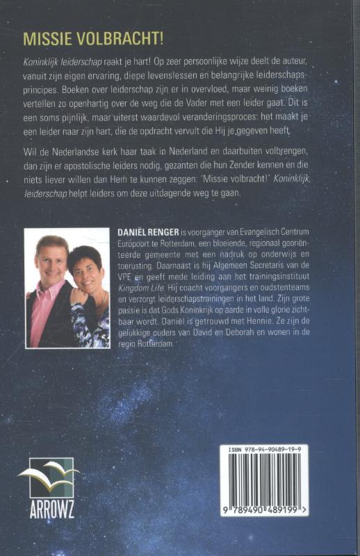 Achterkant van Koninklijk leiderschap
