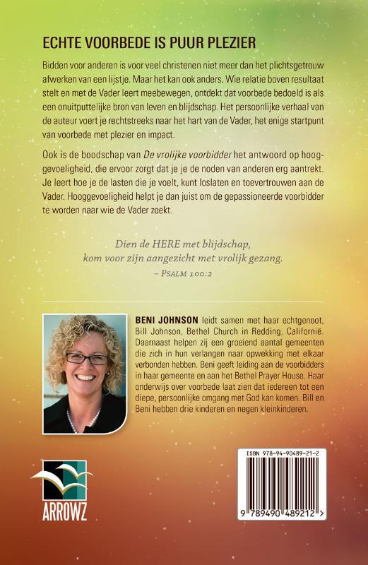 Achterkant van De vrolijke voorbidder
