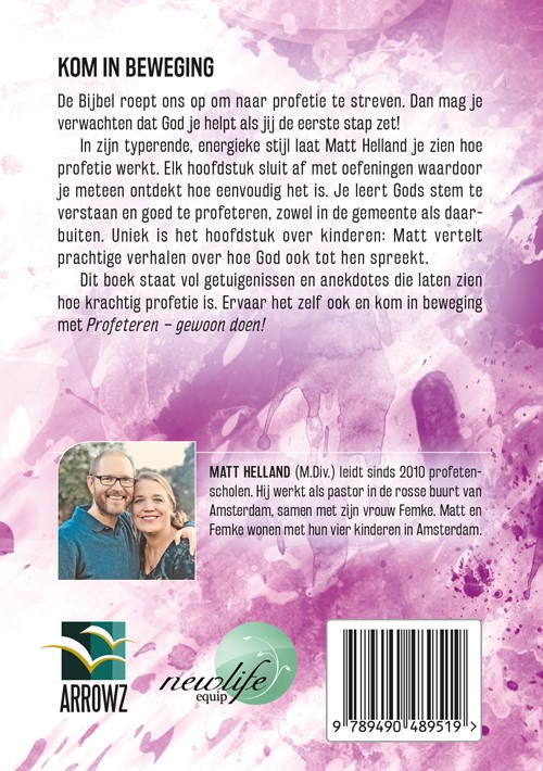 Achterkant van Profeteren